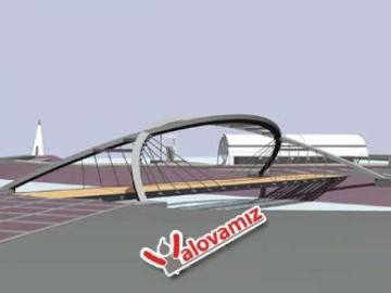 Yalova Deresi Üzerine Asma Köprü