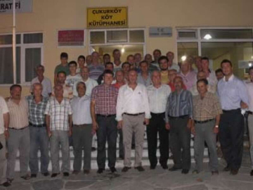 CHP Çiftlikköy İlçesinin Köylerini Ziyaret Ettiler