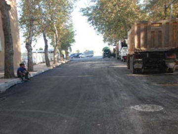 Sefabey Caddesi Asfaltlandı