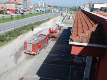Dörtyol Kavşağı İtfaiye İçin Özel Olarak Düzenleniyor