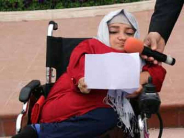 Engelliden Yürek Burkan Sitem, "Konuşacak Ama Unutacaksınız"