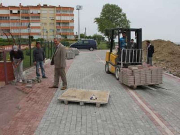 Çiftlikköy Sahilinde Yoğun Çalışma