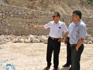 Pehlivan Çalışmaları Yerinde İnceledi