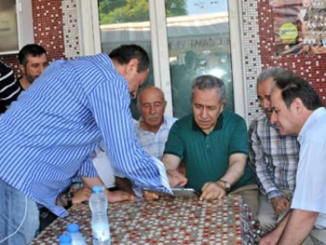 Yalova'da Arınç İzdihamı