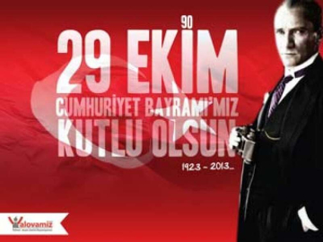 Cumhuriyetin 90'ncı Yılı Kutlu Olsun