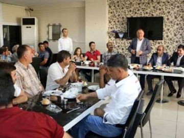 Başkan Salman Bingöllüler Derneği’nin Konuğu Oldu