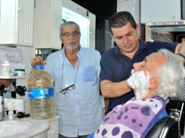 Yalova'da Damacana Suyla Tıraş Dönemi Başladı
