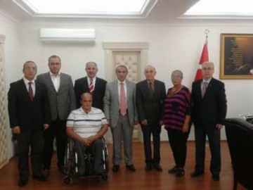 Engellilerin Sorunlarını Vali Cebiroğlu'na Aktardılar