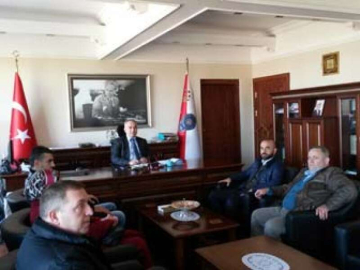 Ak Partiden Emniyet Müdürüne Ziyaret