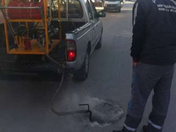 Çiftlikköy'de Haşerelerle Mücadele