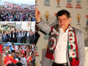 Yalova Başbakan Davutoğlu'nu Bağrına Bastı