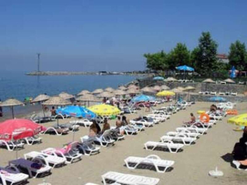 Esenköy Sahillerine Mavi Bayrak