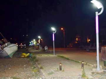 Armutlu Sahiline Aydınlatma