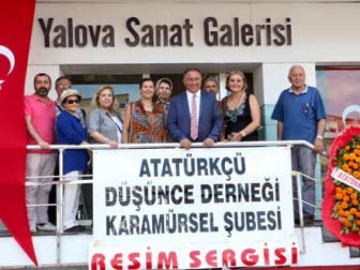 Eserlerini Yalovalıların Beğenisine Sundular