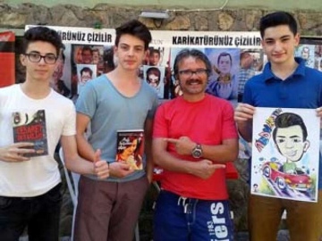 Coşkun Termal'de Çiziyor