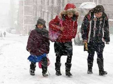 Yalova'da Okullara Kar Tatili