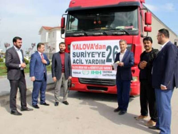 Suriye'ye 26. Yardım Tırı