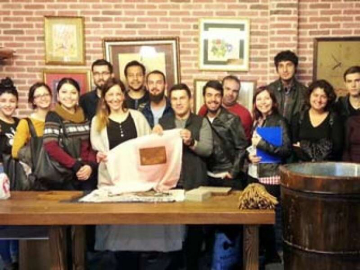 Kağıt Müzesi’nde Üniversite Öğrencilerine Uygulamalı Ders