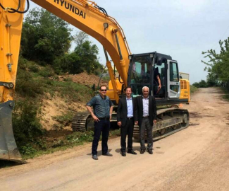 Termal'e Yeni Su Hattı Yapılıyor
