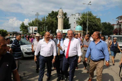 CHP İl Yönetimi Çınarcık'taydı