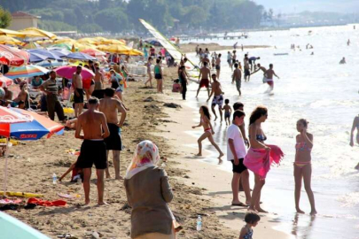 Çiftlikköy Sahilleri Hareketlendi