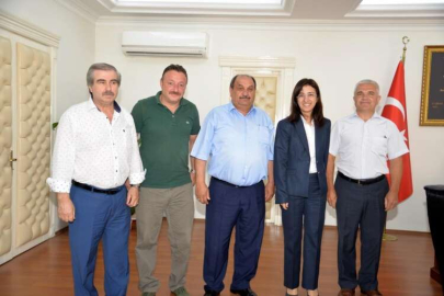 YESOB Yönetimi Vali Yılmaz'ı Ziyaret Etti