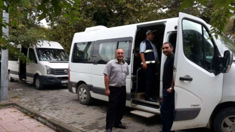 Servis Araçlarına Sürpriz Denetim