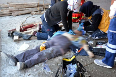 İnşaattan Düşen İşçi Hayatını Kaybetti