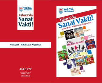 Aralık Ayı Etkinlik Takvimi Belli Oldu