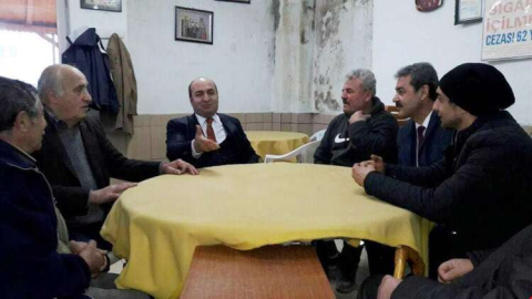 Çınarcık Kaymakamından Kahve Ziyareti