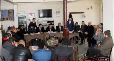 Parıldar Safran’lı Çiftçileri Dinledi