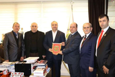 Gazilerden Başkan Kurt’a Ziyaret 