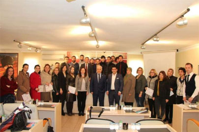 Girişimciler Sertifika Aldı