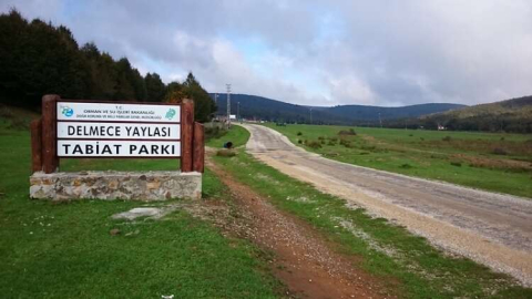 Delmece Yaylası Tabiat Parkı Projeleri Son Halini Alıyor
