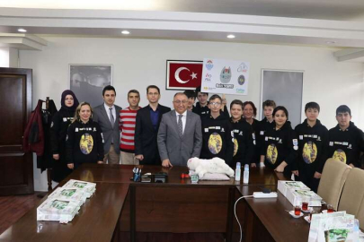 Projelerini Başkan Salman'a Anlattılar