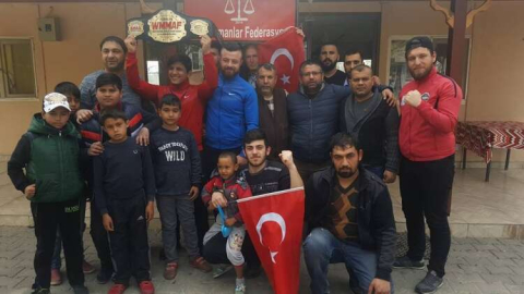 Roman sporcu Kadir Dalkıran MMA’da Dünya Şampiyonu Oldu