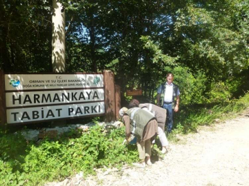 Delmece Ve Harmankaya'da Temizlik