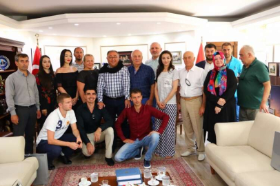 Festival Ekipleri Başkan Salman’ın Konuğu Oldu