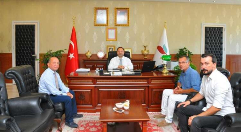 Gergeroğlu'ndan Rektör Erbaş'a Ziyaret