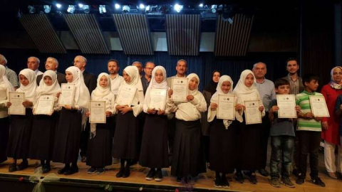 Yaz Eğitimi Sertifika Töreni İle Sona Erdi