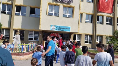 GOP İlkokulunda Tekli Eğitim Sevinci