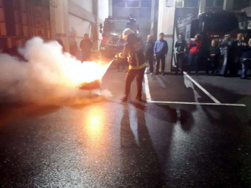 Mag'lar Alevlere Müdahale Etti