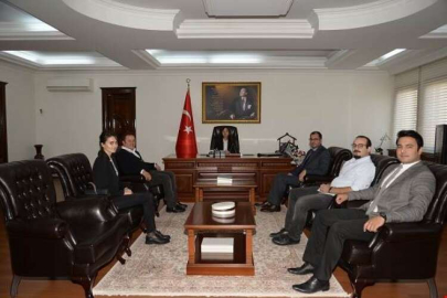 Vali Yılmaz Konuklarını Ağırladı