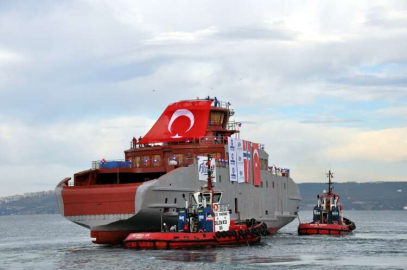 Norveç Yolcu Gemisi Yalova'da İnşa Edildi