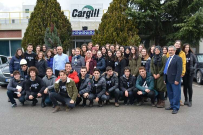 Yalovalı Öğrencilerden Cargill'e Ziyaret