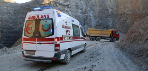 Taş Ocağında Göçük: 1 Kişi Yaralandı