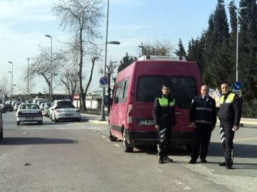 Minibüslere Şok Denetim