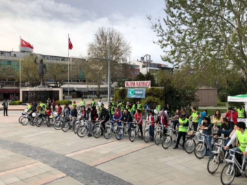 Yeşilay İçin Pedal Bastılar