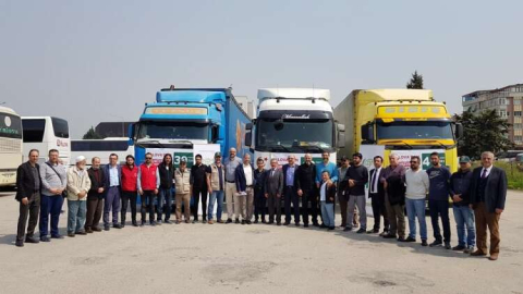 Afrin Ve Doğu Guta’ya 3 Tır Dolusu Yardım 