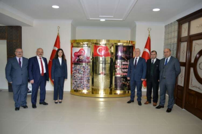 Valiliğe Şehitlik Köşesi